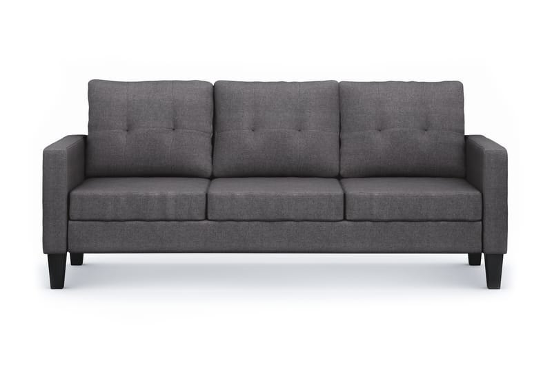 Vislanda 3-personers Sofa - Grå - Møbler - Sofaer - 3 personers sofa