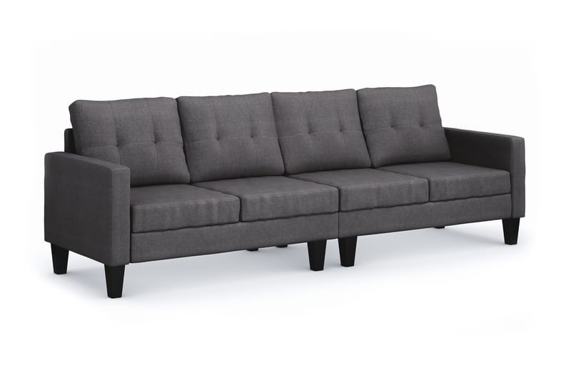 Vislanda 4-personers Sofa - Grå - Møbler - Sofaer - 4 personers sofa