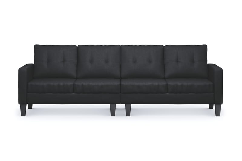 Vislanda 4-personers Sofa - Sort - Møbler - Sofaer - 4 personers sofa