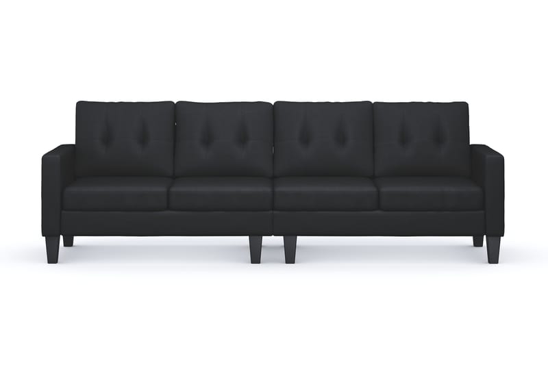 Vislanda 4-personers Sofa - Sort - Møbler - Sofaer - 4 personers sofa