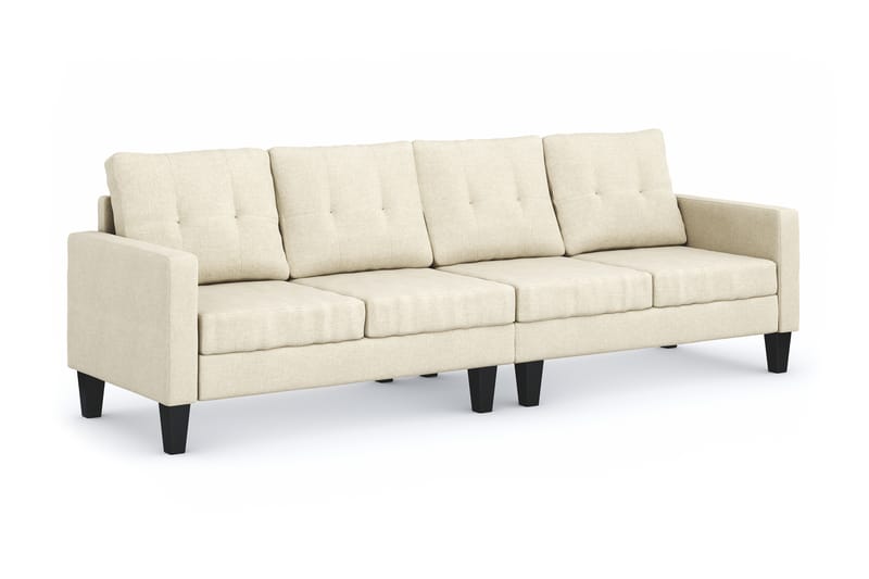 Vislanda 4-personers Sofa - Beige - Møbler - Sofaer - 4 personers sofa