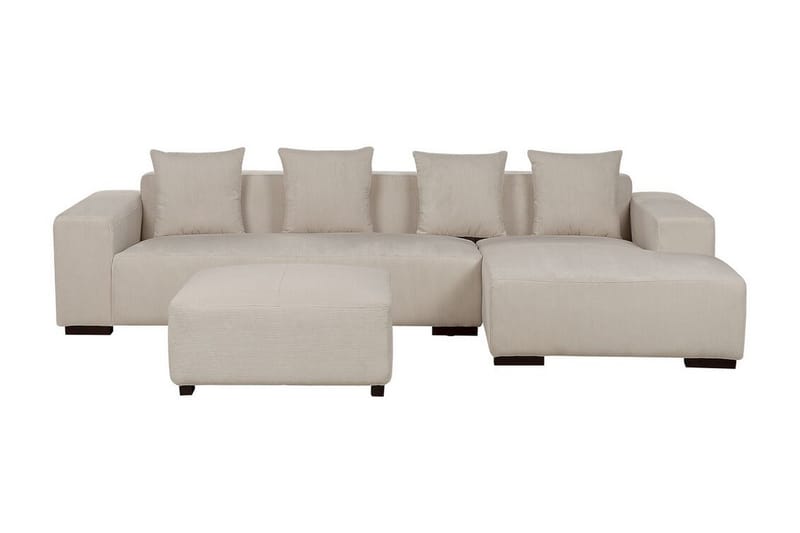 Westerfeld Hjørnesofa 4-personers - Beige - Møbler - Sofaer - Hjørnesofa