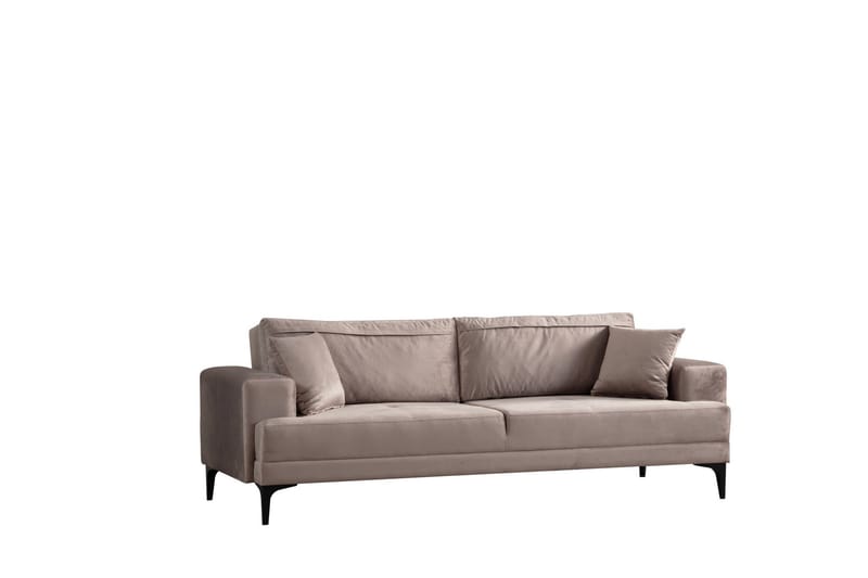 Winskill 3-personers Sofa - Beige - Møbler - Sofaer - 3 personers sofa