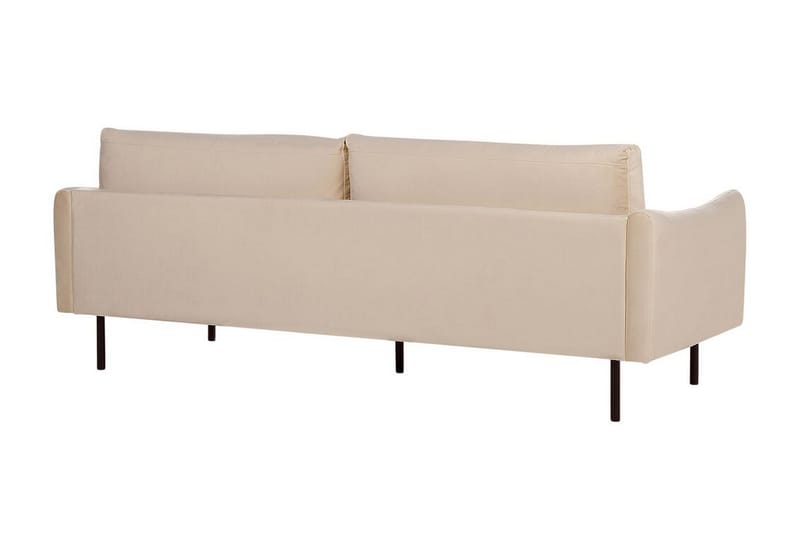 Woodal Sofa 3-personers - Beige/Sort - Møbler - Sofaer - 3 personers sofa