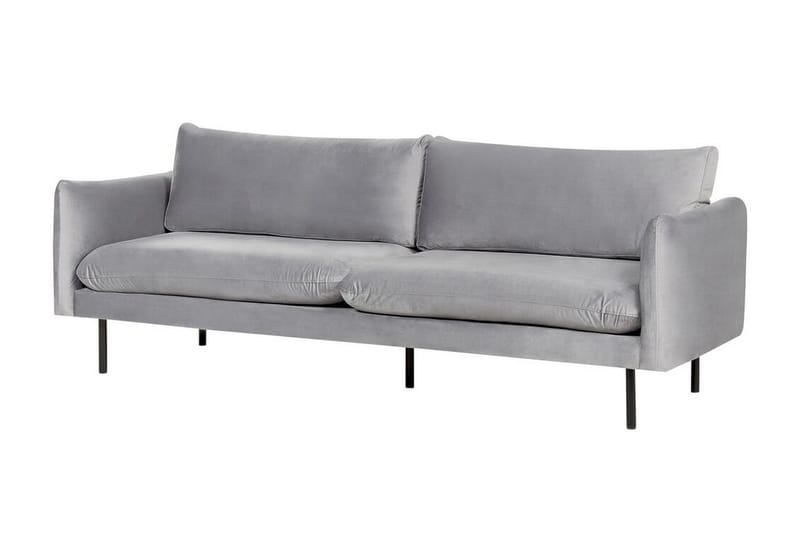 Woodal Sofa 3-personers - Grå/Sort - Møbler - Sofaer - 3 personers sofa