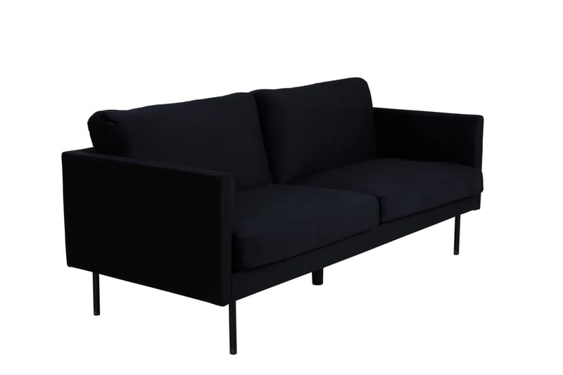 Zoom 2-personers Sofa - Sort - Møbler - Sofaer - 2 personers sofa