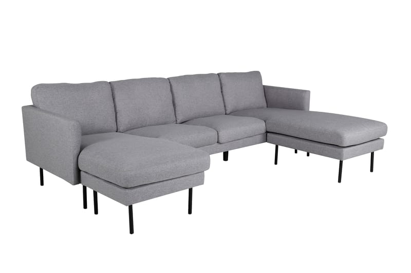 Zoom U-sofa - Grå - Møbler - Sofaer - U Sofa