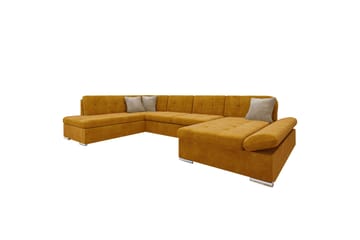 Zumar Sofa med Chaiselong og Divan 4-personers