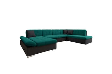 Zumar Sofa med Chaiselong og Divan 4-personers