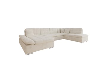 Zumar Sofa med Chaiselong og Divan 4-personers