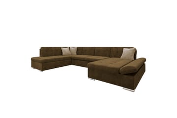 Zumar Sofa med Chaiselong og Divan 4-personers