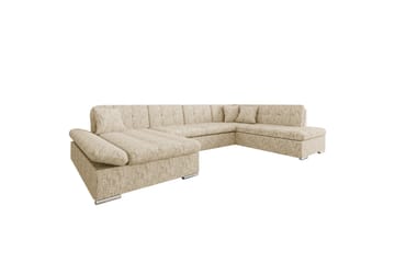 Zumar Sofa med Chaiselong og Divan 4-personers