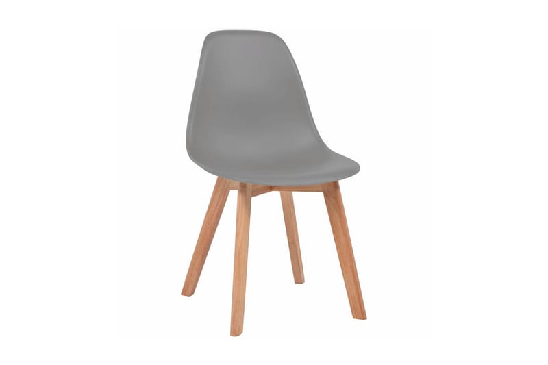Spisebordsstole 2 Stk. Grå - Grå - Spisebordsstole & køkkenstole - Armstole