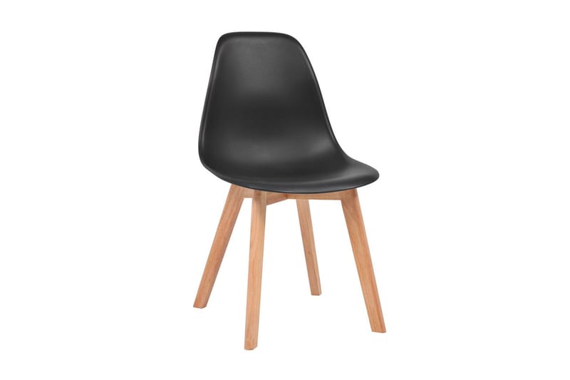 Spisebordsstole 2 Stk. Sort - Sort - Spisebordsstole & køkkenstole - Armstole