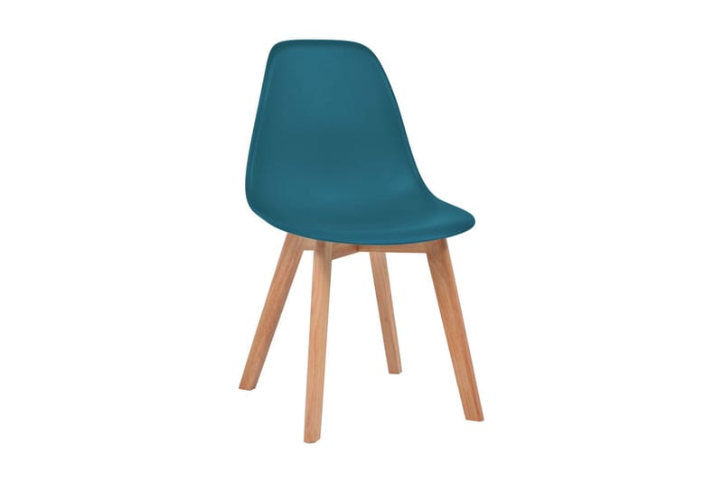 Spisebordsstole 2 Stk. Turkis - Grøn - Spisebordsstole & køkkenstole - Armstole