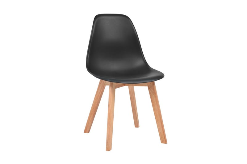Spisebordsstole 6 Stk. Sort - Sort - Spisebordsstole & køkkenstole - Armstole
