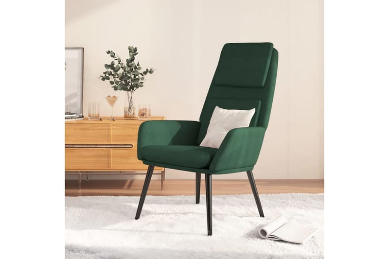 beBasic lænestol stof mørkegrøn - GrÃ¸n - Lænestole