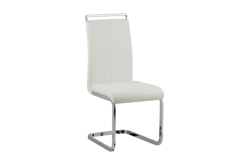 Greedin Spisebordsstol 2stk - Kunstlæder/Cremebeige - Spisebordsstole & køkkenstole