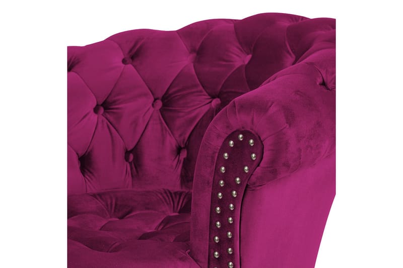 Chesterfield Ludovic Lænestol - Cerise - Møbler - Stole & lænestole - Lænestole - Chesterfield lænestole