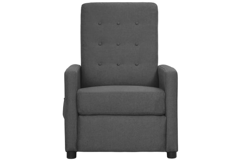 massagestol stof lysegrå - Grå - Læderstol - Massagestol - Siddemøbler med opbevaring