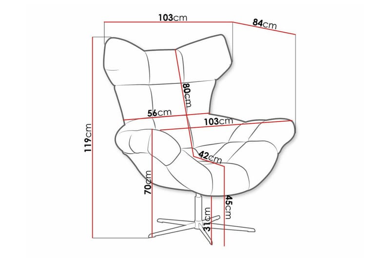 Rathkeale Lænestol - Grøn - Møbler - Stole & lænestole - Lænestole