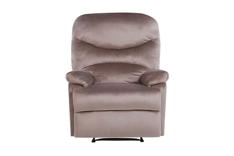 Ellov Lænestol - Brungrå/Velour - Møbler - Stole & lænestole - Lænestole - Recliner lænestol