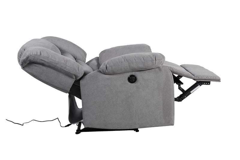 Lænestol CYRUS med elektrisk mekanisme 99x95xH102cm - Møbler - Stole & lænestole - Lænestole - Recliner lænestol