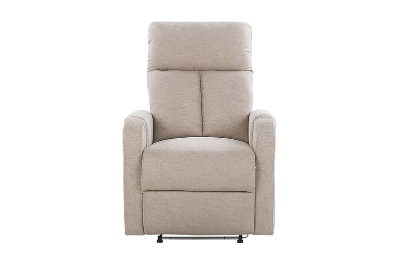 Rautela Lænestol LED-belysning + USB-port - Beige - Møbler - Stole & lænestole - Lænestole - Recliner lænestol