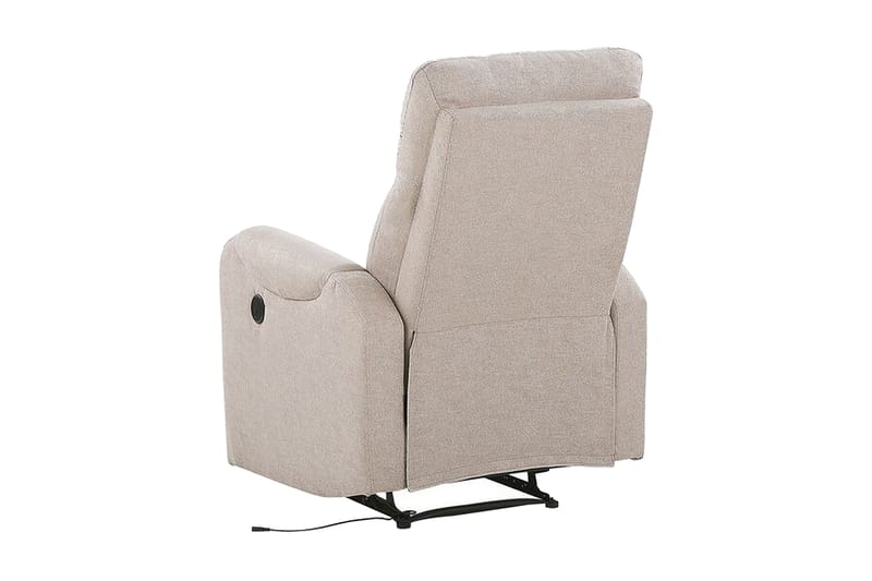 Rautela Lænestol LED-belysning + USB-port - Beige - Møbler - Stole & lænestole - Lænestole - Recliner lænestol