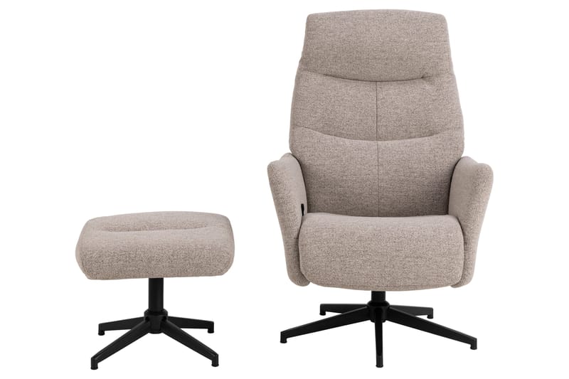 Sakiran Reclinerstol - Beige - Recliner lænestol