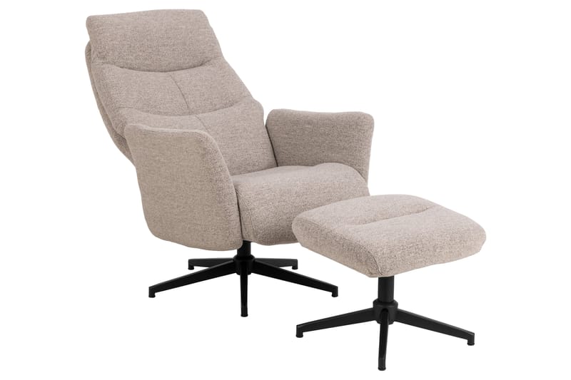 Sakiran Reclinerstol - Beige - Møbler - Stole & lænestole - Lænestole - Recliner lænestol