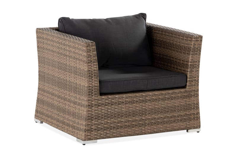 Wisconsin Premium Loungelænestol Polyrattan/Sand - Havemøbler - Loungemøbler - Loungestol udendørs