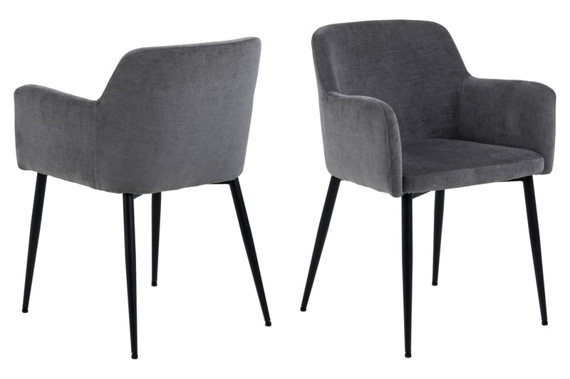 Miraj Armlænsstol - Grå - Spisebordsstole & køkkenstole - Armstole