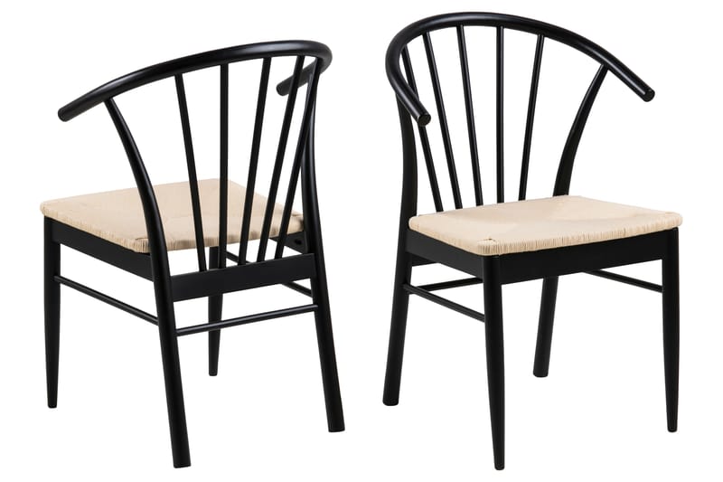 Sarin Armlænsstol - Sort - Spisebordsstole & køkkenstole - Armstole