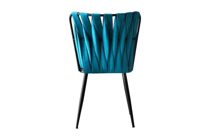 Cabec Spisebordsstol 2 stk - Sort/Blå - Spisebordsstole & køkkenstole