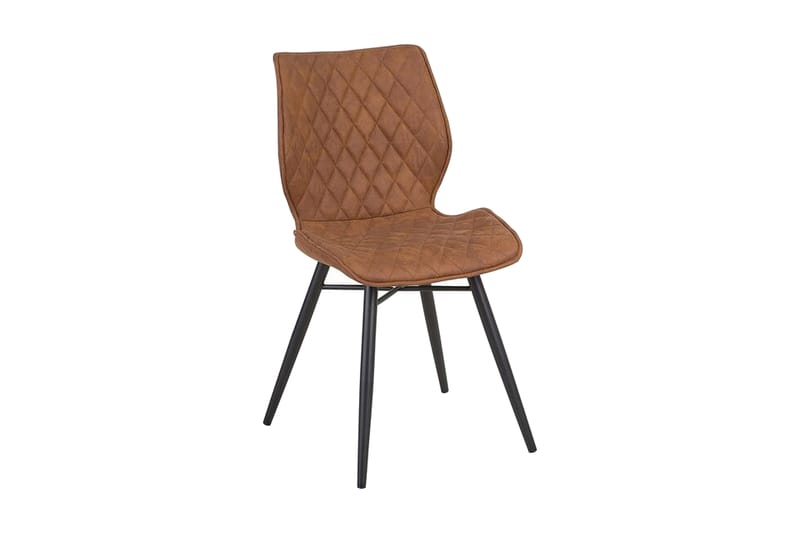 Lisle stolsæt ca. 2 stk - Brun - Spisebordsstole & køkkenstole