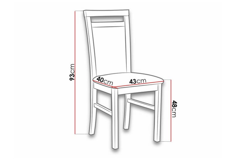 Roma Spisestol - Sort/træ - Møbler - Stole & lænestole - Spisebordsstole & køkkenstole