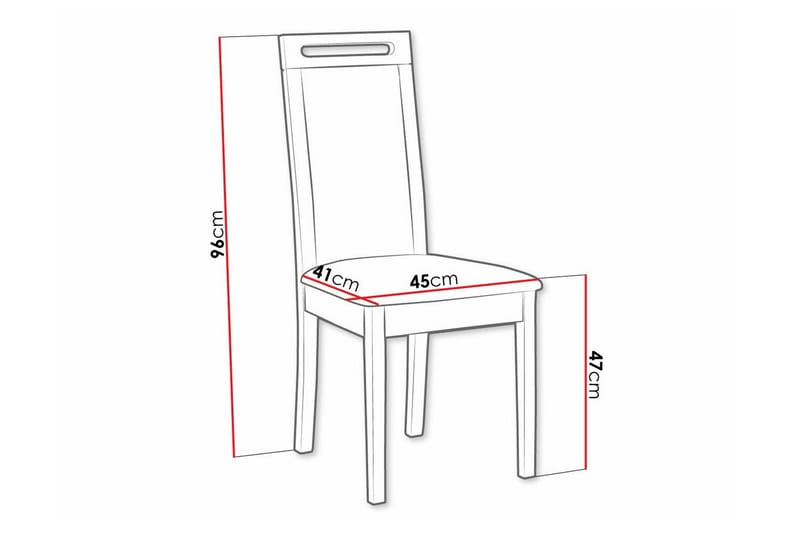 Rowden Spisestol - Blå - Møbler - Stole & lænestole - Spisebordsstole & køkkenstole