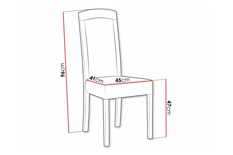 Rowden Spisestol - Blå - Møbler - Stole & lænestole - Spisebordsstole & køkkenstole