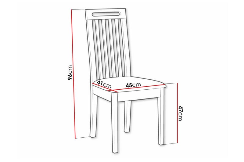 Rowden Spisestol - Blå - Møbler - Stole & lænestole - Spisebordsstole & køkkenstole