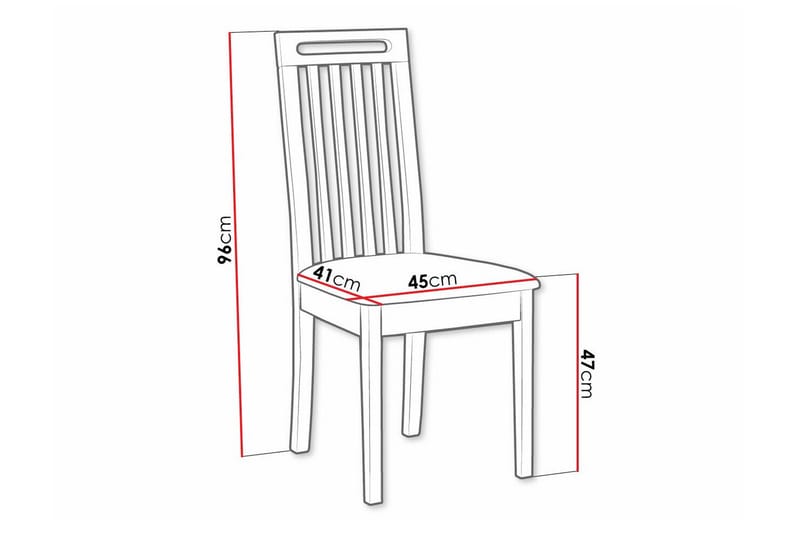 Rowden Spisestol - Grå - Møbler - Stole & lænestole - Spisebordsstole & køkkenstole