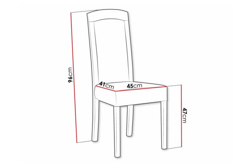 Rowden Spisestol - Sort - Møbler - Stole & lænestole - Spisebordsstole & køkkenstole