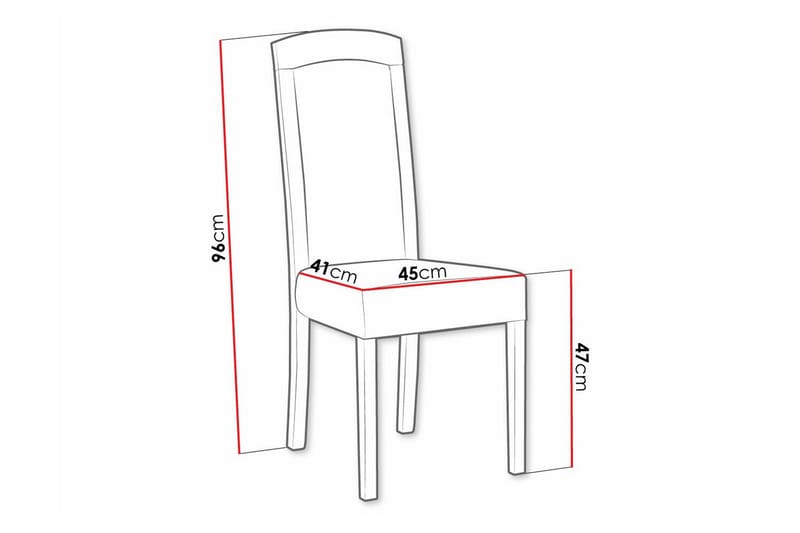 Rowden Spisestol - Sort - Møbler - Stole & lænestole - Spisebordsstole & køkkenstole