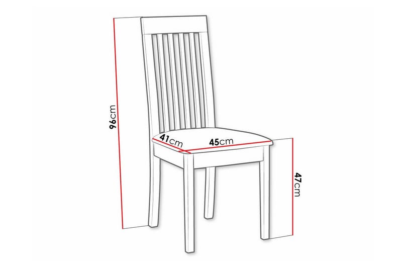 Rowden Spisestol - Sort - Møbler - Stole & lænestole - Spisebordsstole & køkkenstole