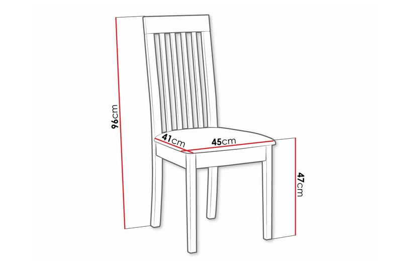 Rowden Spisestol - Sort - Møbler - Stole & lænestole - Spisebordsstole & køkkenstole