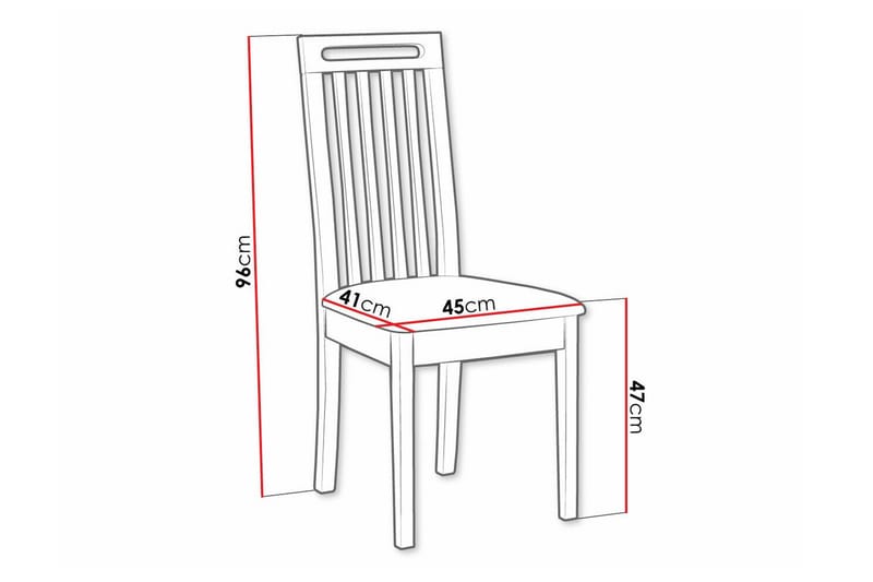 Rowden Spisestol - Sort - Møbler - Stole & lænestole - Spisebordsstole & køkkenstole