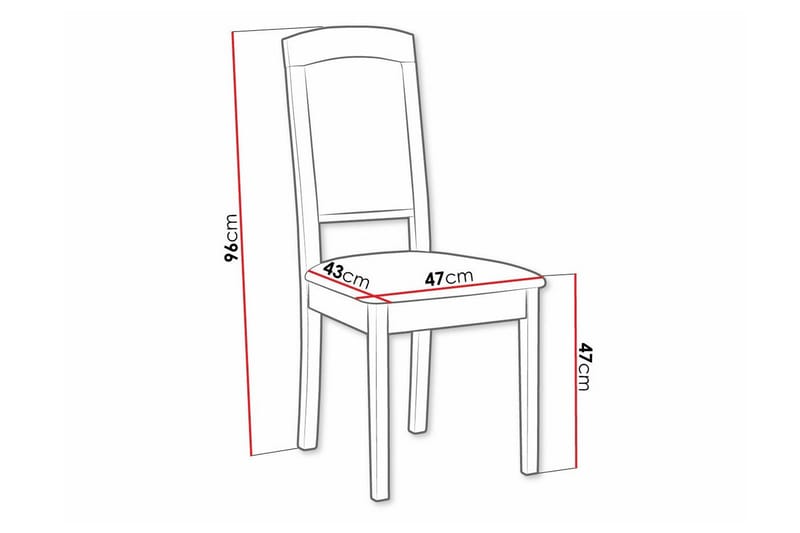 Rowden Spisestol - Sort - Møbler - Stole & lænestole - Spisebordsstole & køkkenstole