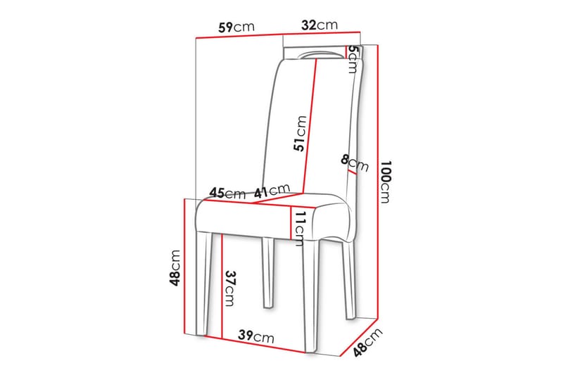 Uptown Spisestol - Grå - Møbler - Stole & lænestole - Spisebordsstole & køkkenstole