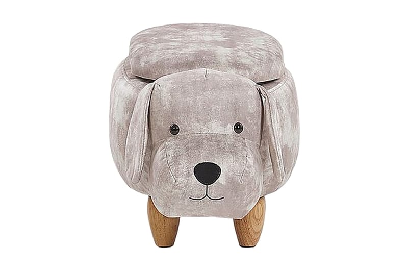 Doggy Ottoman med Opbevaring - Beige - Møbler - Stole & lænestole - Taburet & skammel - Ottoman - Ottoman & siddepuf med opbevaring