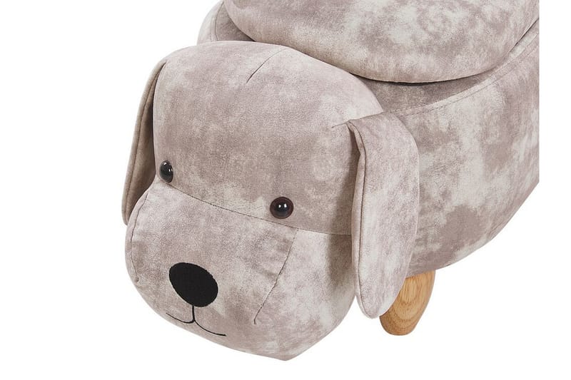 Doggy Ottoman med Opbevaring - Beige - Møbler - Stole & lænestole - Taburet & skammel - Ottoman - Ottoman & siddepuf med opbevaring